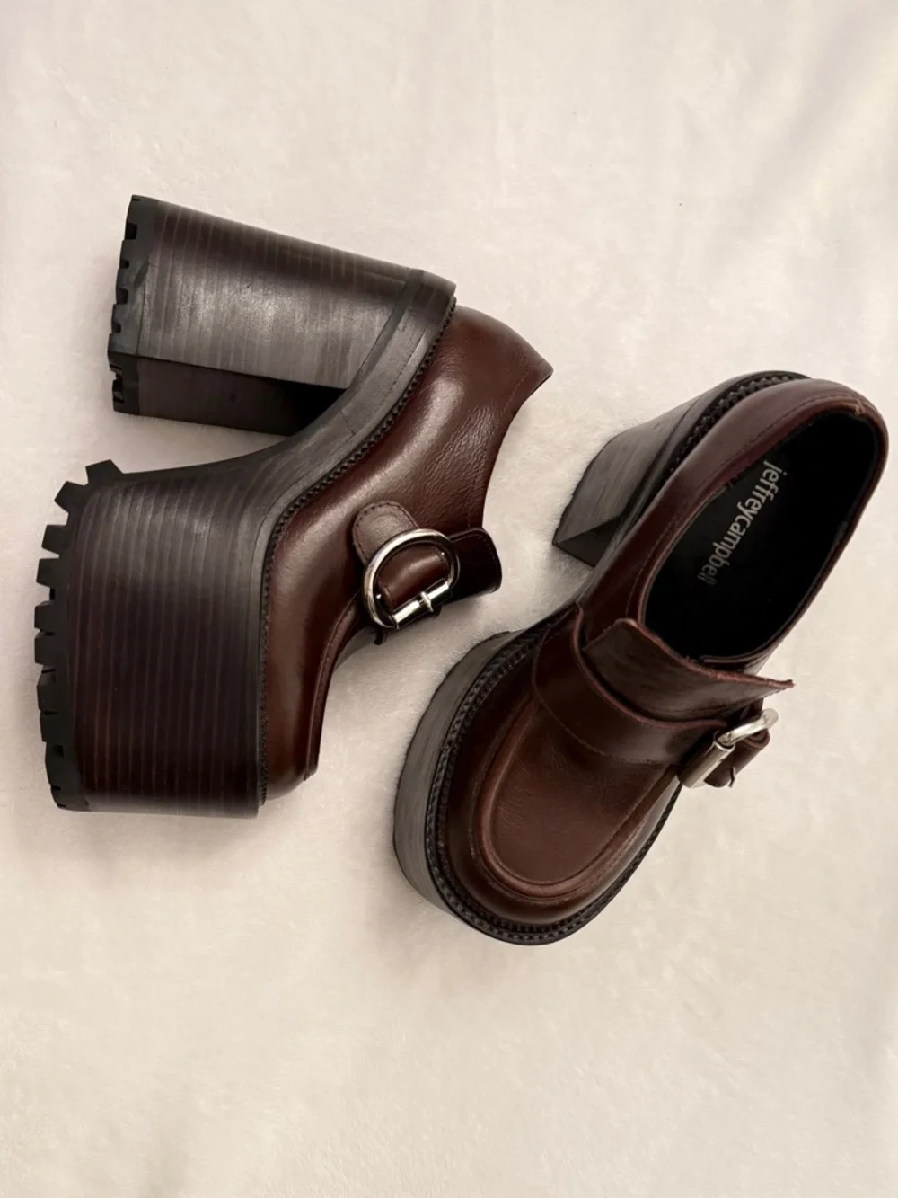 Jeffrey Campbell OFFSET Chunky Platforms *Sold Out* MRSP $245 - Picture 6 of 11